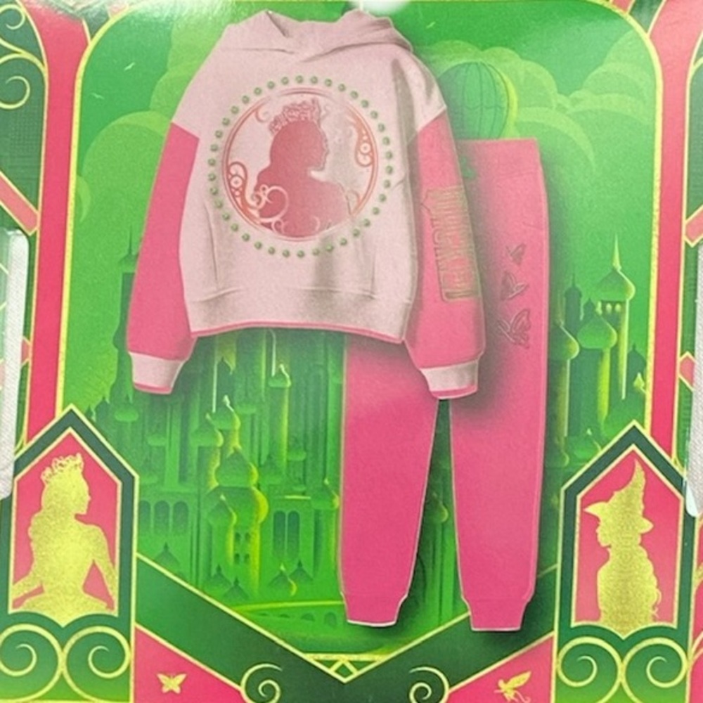 Wicked - Character Girls 2-Piece Fleece Set, pink